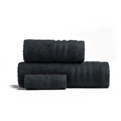 MELINEN TOWELS SET OF 3 PIECES PREMIO BLACK