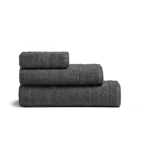 MELINEN HAND TOWEL FRESCA DARK GREY