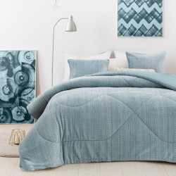 MELINEN ΚΟΥΒΕΡΤΟΠΑΠΛΩΜΑ ΥΠΕΡΔΙΠΛΟ SHELBY SILVER BLUE
