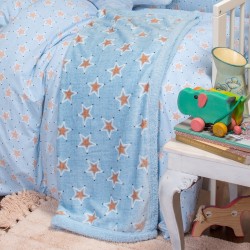 MELINEN CRADLE BLANKET MINI STARS SKY BABY LINE MELINEN CRADLE BLANKET MINI STARS SKY BABY LINE