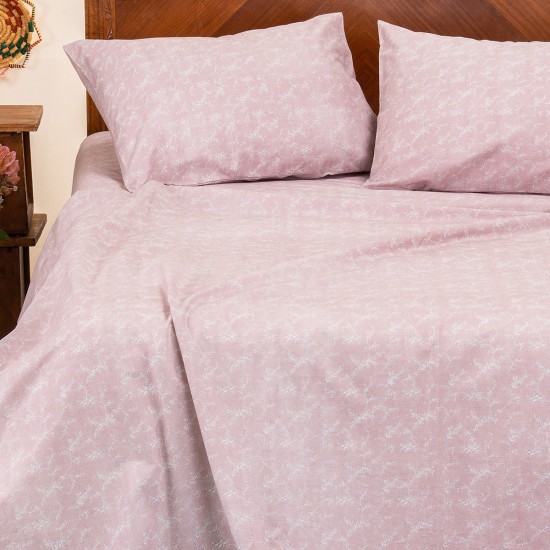 MELINEN SHEET QUEEN/KING SIZE ROMANTIC APPLE URBAN LINE MIXOLOGY