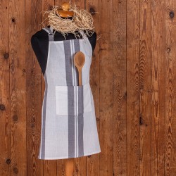 MELINEN ΠΟΔΙΑ ΚΟΥΖΙΝΑΣ PEPPER STRIPE GREY