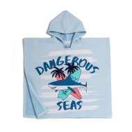 MELINEN ΠΑΙΔΙΚΟ ΠΟΝΤΣΟ ΘΑΛΑΣΣΗΣ DANGEROUS LIGHT BLUE