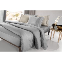 Duvet cover "Easy Iron" Color Plus Silver 165x225 Duvet cover "Easy Iron" Color Plus Silver 165x225