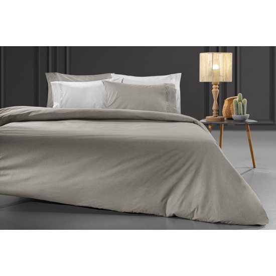 Duvet Cover Guy Laroche Color Plus Dark Wenge 255x245