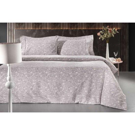 Duvet cover set 3 pcs. Eloide Melanze Flannel 225x245