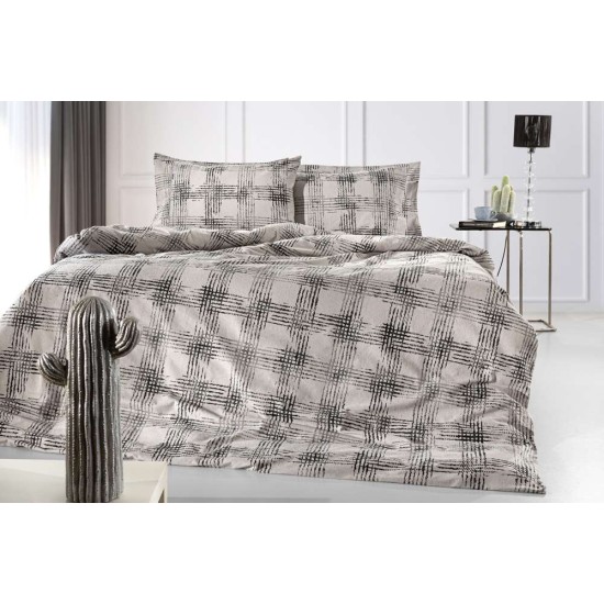 Duvet cover set 3 pcs. Mezzo Natural Flannel 225x245