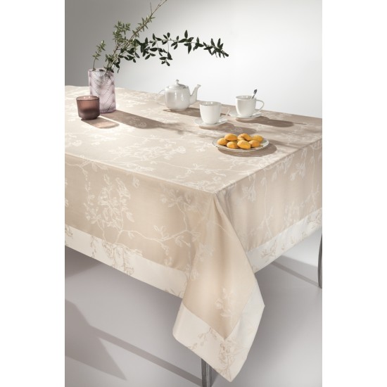 GUY LAROCHE Tablecloth  Campus Beige 160x260