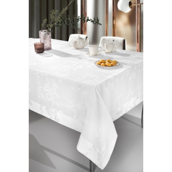 Tablecloth GUY LAROCHE CAMPUS WHITE 160X320