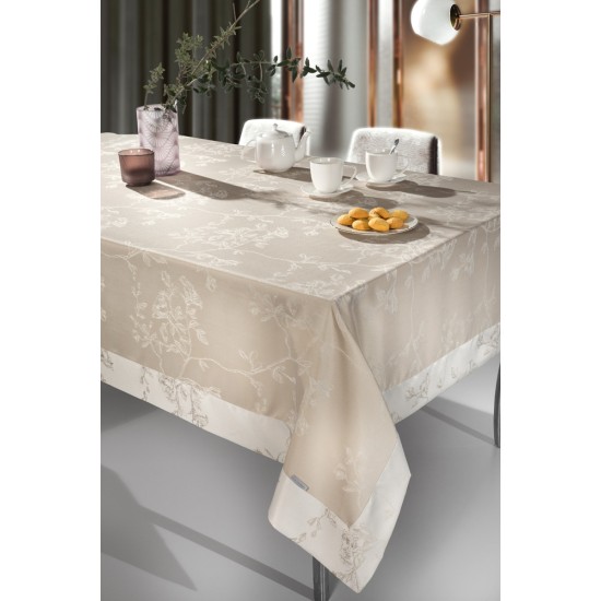 GUY LAROCHE Tablecloth CAMPUS BEIGE 160X320