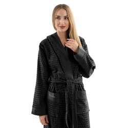 Bathrobe Tokyo Black X.Large