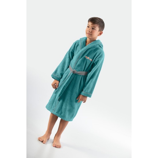 Children's Bathrobe KIDDIES PETROL 2-4