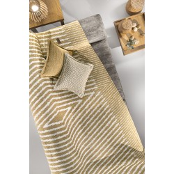 Sofa throw Norton Golden three seater sofa 180Χ300