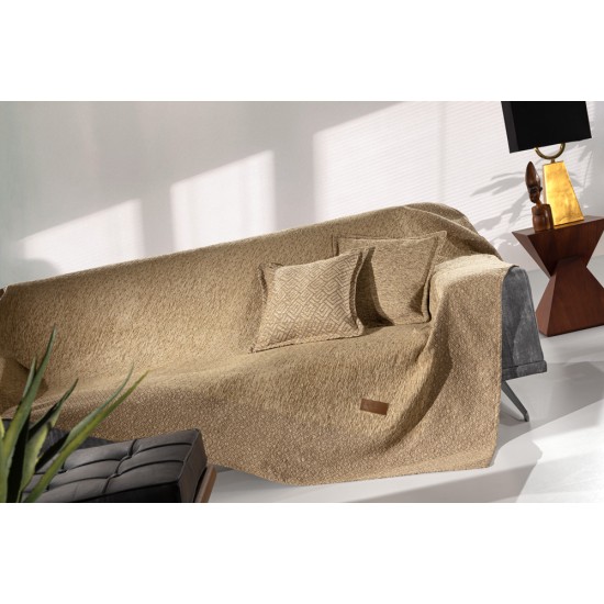 GUY LAROCHE Ριχτάρι LIBRA CAMEL 2ΘΕΣΙΟΣ 180X250 - GL-1133030222001 GUY LAROCHE Ριχτάρι LIBRA CAMEL 2ΘΕΣΙΟΣ 180X250