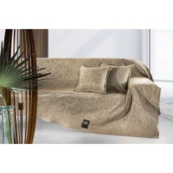Sofa Throw Matis Natural 3seater 180Χ300