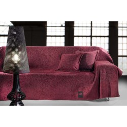 Sofa Throw Matis Burgundy 2seater 180Χ250