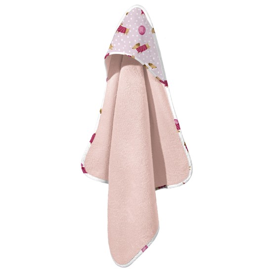 Baby Bathrobe / Cape Pet Fuchsia 75x75