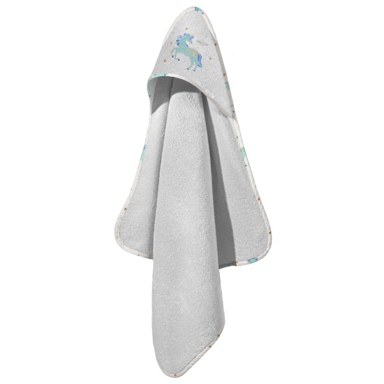 Baby Bathrobe / Cape Pinto Aqua 75x75