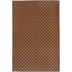 BIOKARPET Art leather carpet chess pattern 160x230cm