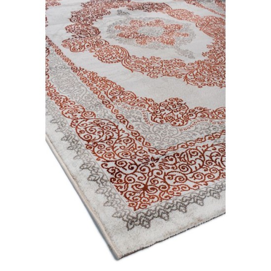 ΜΟΝΤΕΡΝΟ ΧΑΛΙ BIOKARPET CARIBBEAN 5507D-Cream Salmon