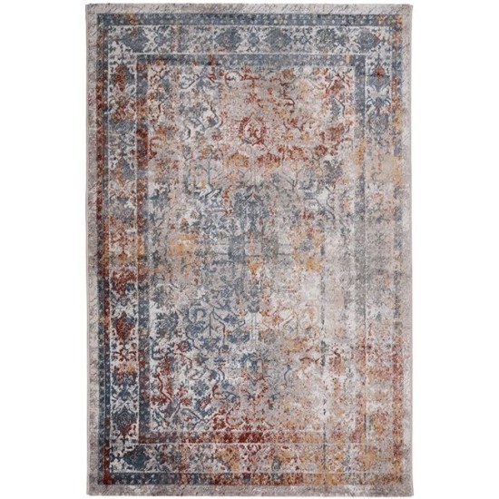 MODERN CARPET BIOKARPET CARIBBEAN 7663A-Cream Blue