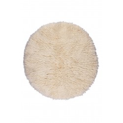 BIOKARPET FLOKATI NATURAL WHITE – ROUND 1700gr