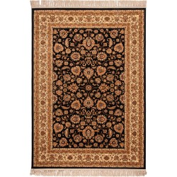ΚΛΑΣΙΚΟ ΧΑΛΙ BIOKARPET ISFAHAN 3783B-BLACK-CREAM