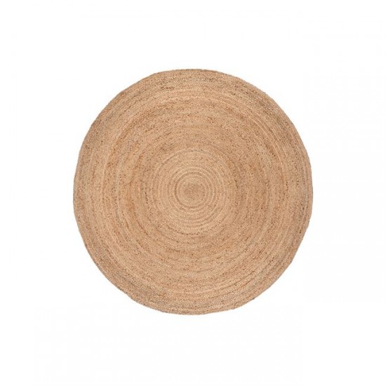 ΚΑΛΟΚΑΙΡΙΝΟ ΧΑΛΙ BIOKARPET JUTE RUG BRD-25-NATURAL-ROUND