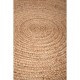 ΚΑΛΟΚΑΙΡΙΝΟ ΧΑΛΙ BIOKARPET JUTE RUG BRD-25-NATURAL-ROUND