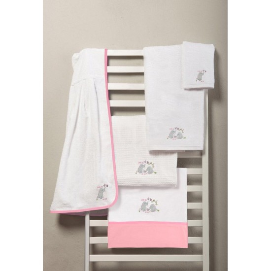 NAF NAF BEBE Elephant Rose 110x160 - bio-64068 NAF NAF BEBE Elephant Rose 110x160