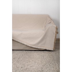SOFA THROW NAF NAF Highline Ecru 358-90