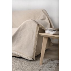 SOFA THROW NAF NAF Highline Ecru 358-90