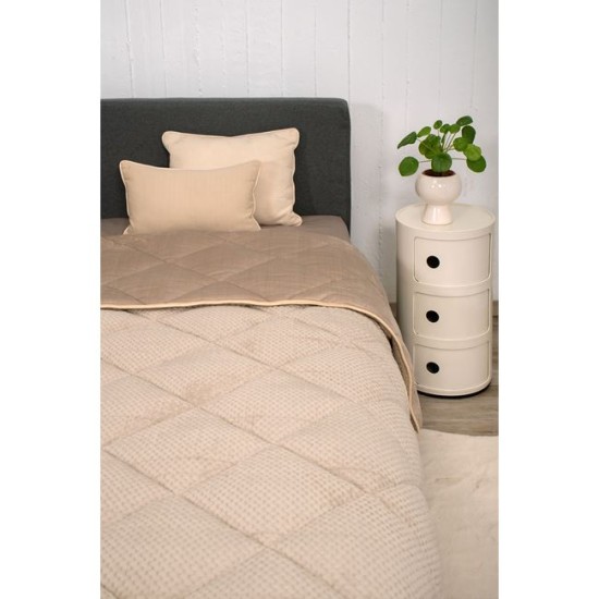 NAF NAF LUXURY FURRY BLANKET – Cappuccino - 67137 NAF NAF LUXURY FURRY BLANKET – Cappuccino