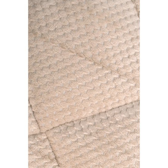 NAF NAF LUXURY FURRY BLANKET – Cappuccino - 67137 NAF NAF LUXURY FURRY BLANKET – Cappuccino