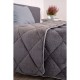 NAF NAF LUXURY FURRY BLANKET – DK Grey - 67139 NAF NAF LUXURY FURRY BLANKET – DK Grey