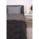 NAF NAF LUXURY FURRY BLANKET – DK Grey - 67139 NAF NAF LUXURY FURRY BLANKET – DK Grey
