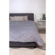 NAF NAF LUXURY FURRY BLANKET – Light Grey - 67140 NAF NAF LUXURY FURRY BLANKET – Light Grey
