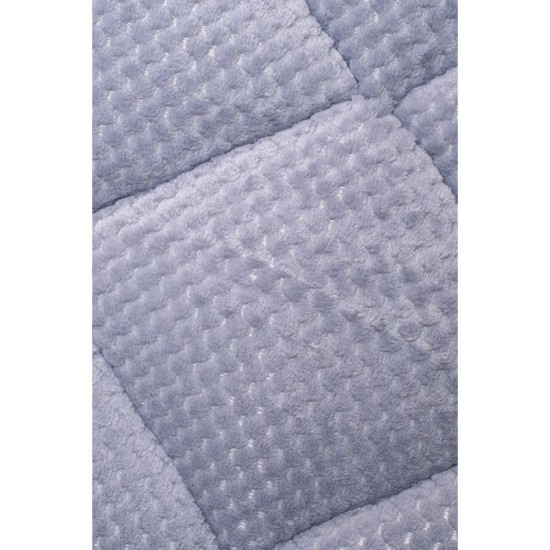 NAF NAF LUXURY FURRY BLANKET – Light Grey - 67140 NAF NAF LUXURY FURRY BLANKET – Light Grey