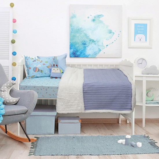 DAS BABY 6412 ΚΟΥΒΕΡΤΑ ΠΛΕΚΤΗ 80X110 RELAX DAS BABY 6412 ΚΟΥΒΕΡΤΑ ΠΛΕΚΤΗ 80X110 RELAX