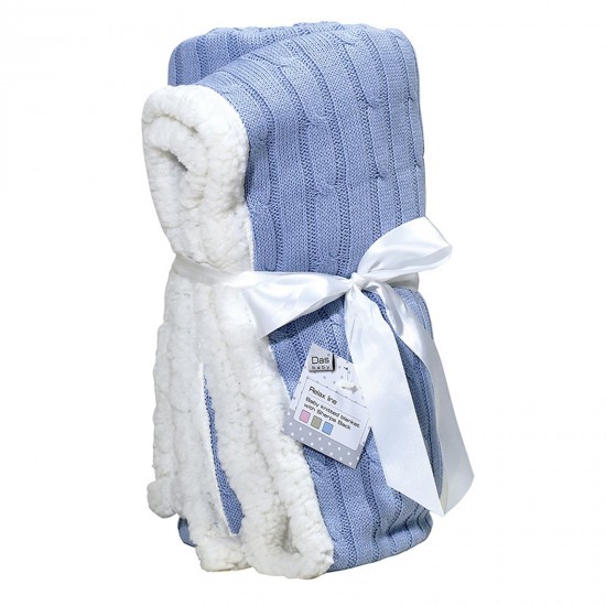 DAS BABY 6412 ΚΟΥΒΕΡΤΑ ΠΛΕΚΤΗ 80X110 RELAX DAS BABY 6412 ΚΟΥΒΕΡΤΑ ΠΛΕΚΤΗ 80X110 RELAX