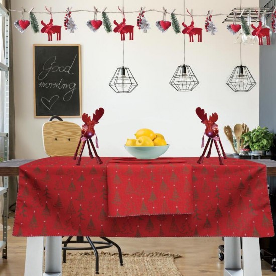 DAS HOME 0550 CHRISTMAS RUNNER 50Χ140 DAS HOME 0550 CHRISTMAS RUNNER 50Χ140