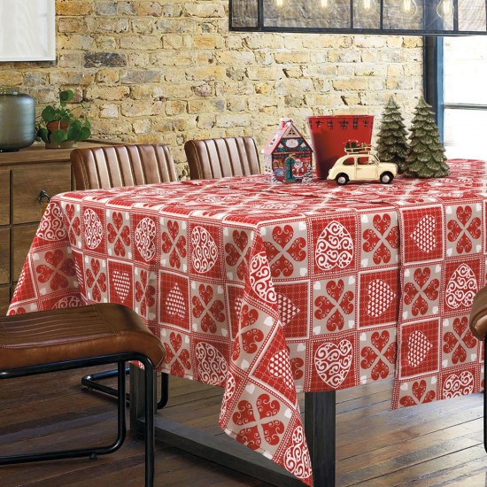 DAS HOME 0572 CHRISTMAS RUNNER 50Χ140 DAS HOME 0572 CHRISTMAS RUNNER 50Χ140
