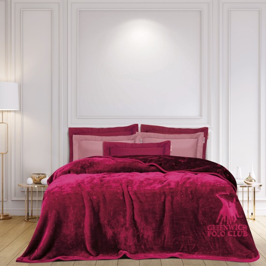 GREENWICH POLO CLUB ΚΟΥΒΕΡΤΑ VELOUR ΜΟΝΗ 2472 - 220577102472 GREENWICH POLO CLUB ΚΟΥΒΕΡΤΑ VELOUR ΜΟΝΗ 2472