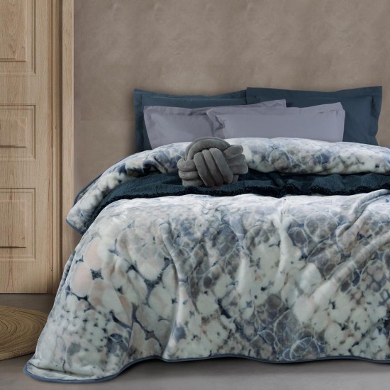 DAS HOME ΚΟΥΒΕΡΤΑ VELOUR MONH 0460 - 420577710460 DAS HOME ΚΟΥΒΕΡΤΑ VELOUR MONH 0460