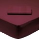 DAS HOME 1014 BED SHEET WITH BORDEAUX RUBBER