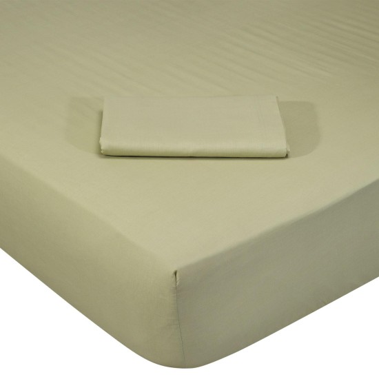 DAS HOME 1016 BED SHEET WITH GREEN RUBBER
