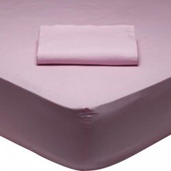 DAS HOME 1012 SEMI-DOUBLE SHEET WITH PINK RUBBER DAS HOME 1012 SEMI-DOUBLE SHEET WITH PINK RUBBER